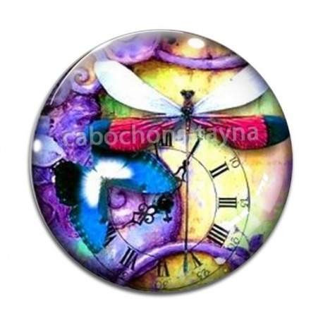 Cabochon Verre -  Steampunk
