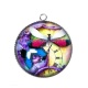 Pendentif Cabochon Argent -  Steampunk