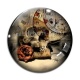 Cabochon Verre -  Steampunk