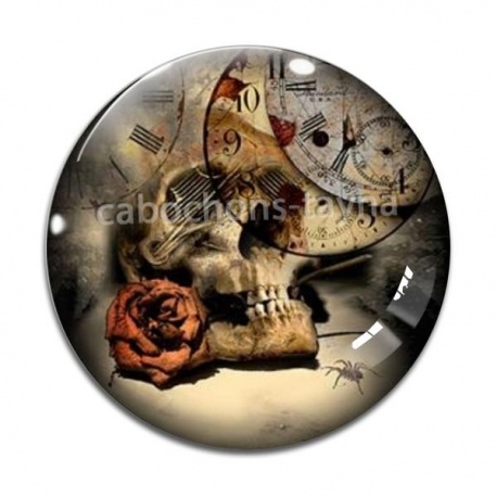 Cabochon Verre -  Steampunk