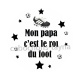 mon papa c'est le roi du foot