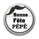 Cabochon Résine - bonne fête pépé