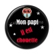 Cabochon Résine - mon papi il est chouette