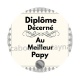 diplôme décerné au meilleur papy