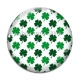 Cabochon Verre - trèfle à 4 feuilles