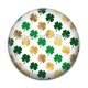Cabochon Résine - trèfle à 4 feuilles