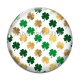 Cabochon Verre - trèfle à 4 feuilles
