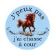 j'peux pas j'ai chasse à cour