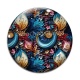 Cabochon Verre - feuille 