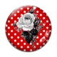 Cabochon Verre - rose