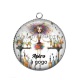 Pendentif Cabochon Argent - Apéro à gogo