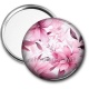 Miroir de poche - fleur