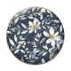 Cabochon Verre - fleur