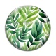 Cabochon Verre - feuille