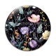 Cabochon Verre - fleur