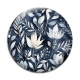 Cabochon Verre - fleur