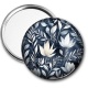 Miroir de poche - fleur