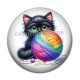 Cabochon Résine - chat