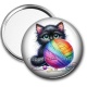 Miroir de poche - chat