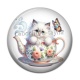 Cabochon Résine - chaton