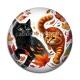 Cabochon Résine - chat