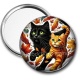 Miroir de poche - chat