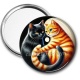 Miroir de poche - chat