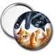Miroir de poche - chat