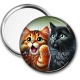 Miroir de poche - chat