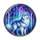 Cabochon Résine - loup