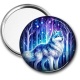 Miroir de poche - loup