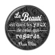 Cabochon Résine - la beauté est dans les yeux