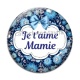 Cabochon Verre - je t'aime mamie