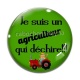 Cabochon Verre - je suis un agriculteur qui déchire