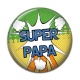 Cabochon Résine - super papa