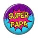 Cabochon Résine - super papa
