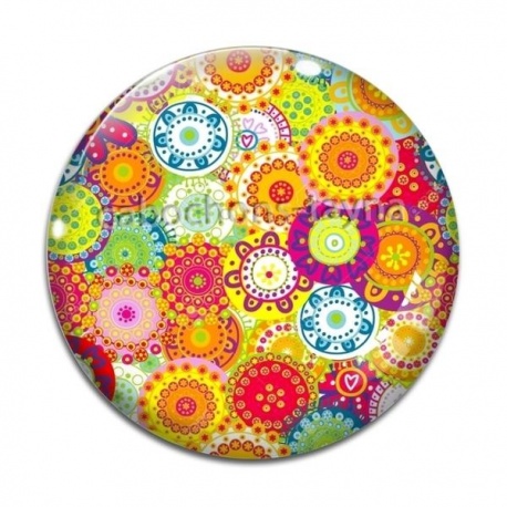 Cabochon Verre - spirale