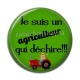 Cabochon Résine - je suis un agriculteur qui déchire