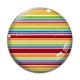 Cabochon Verre - rayure