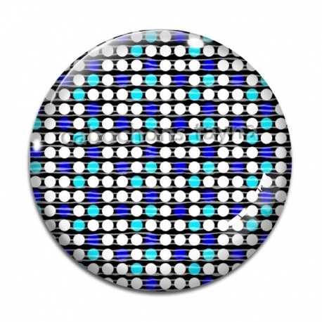 Cabochon Verre - pois