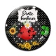 Cabochon Verre - porte bonheur