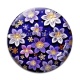 Cabochon Verre - fleur