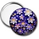 Miroir de poche - fleur