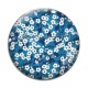 Cabochon Verre - fleur