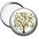 Miroir de poche - arbre de vie