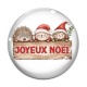 Cabochon Verre - joyeux noël