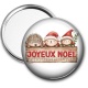 Miroir de poche - joyeux noël