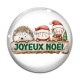 Cabochon Verre - joyeux noël