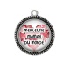 Pendentif Cabochon Argent - meilleure maman