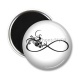 Magnet's - signe infini oiseau